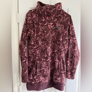 Columbia women’s fleece pullover. Size medium.